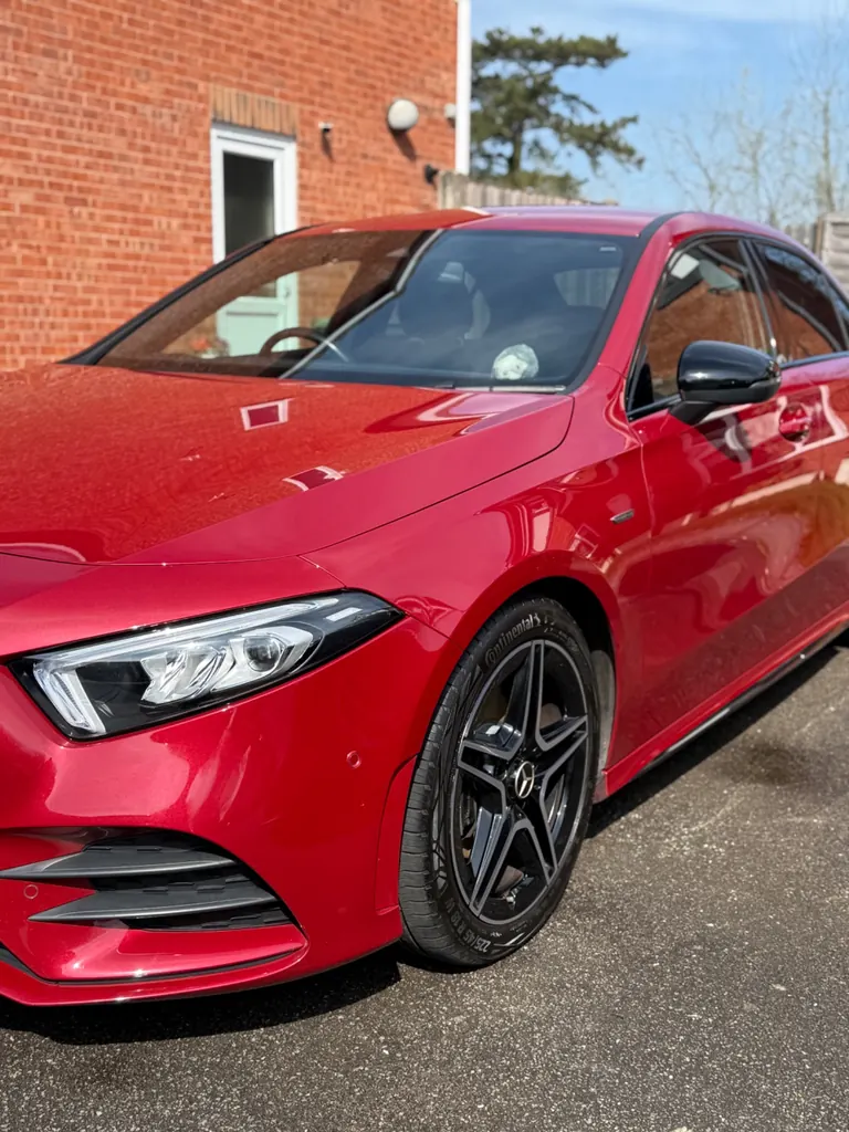 Exterior finish after a full valet package
