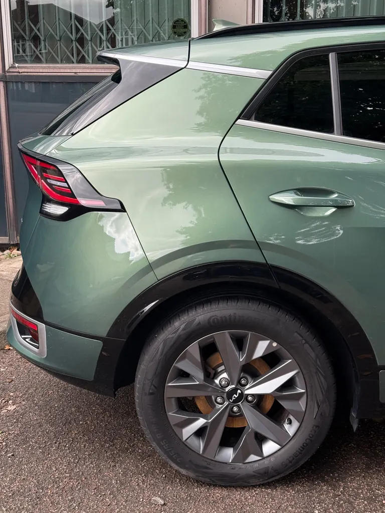 Before and after detailing